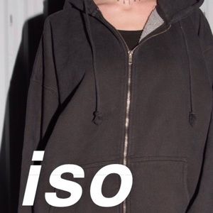 Black or green Christy/Carla hoodie